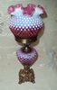 Cranberry Opal Lamp - SOLD