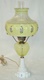 Vaseline Hobnail Opal 24" Lamp