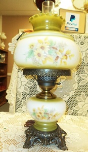 Mid Century Victorian Lamp